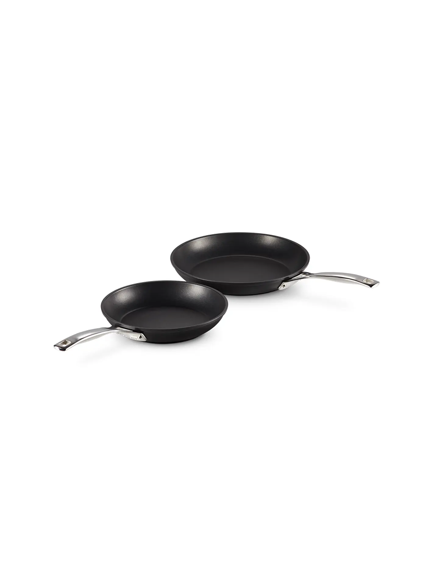 LE CREUSET | Pfannen Set 24 cm / 28cm Antihaft Schwarz | 